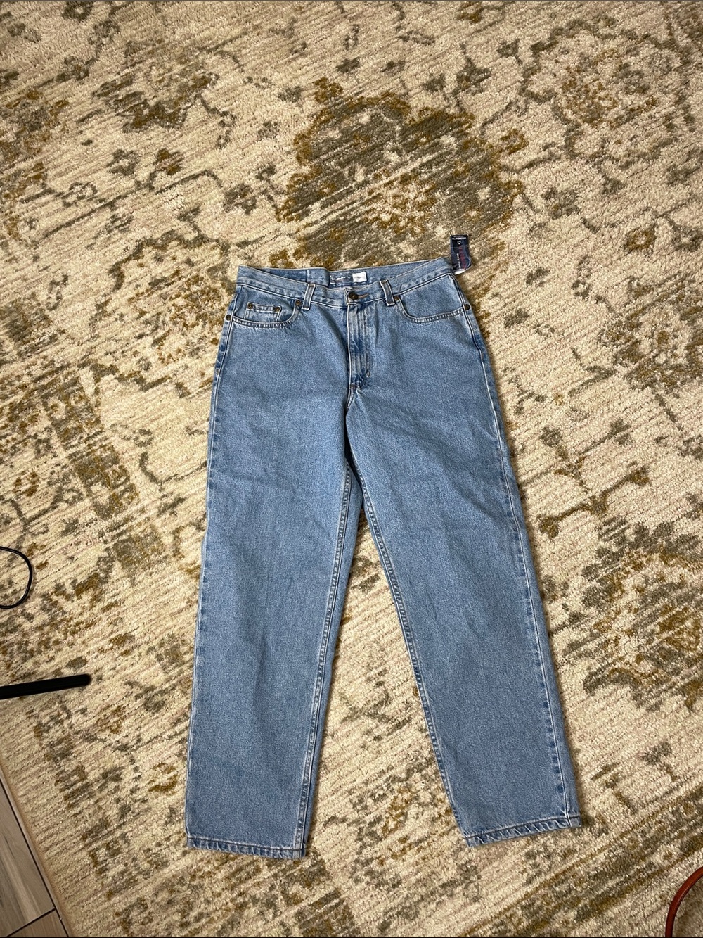 Nwt vintage 80’s Liz Claiborne Light Blue Relaxed Fit Mom Jeans size 10 short